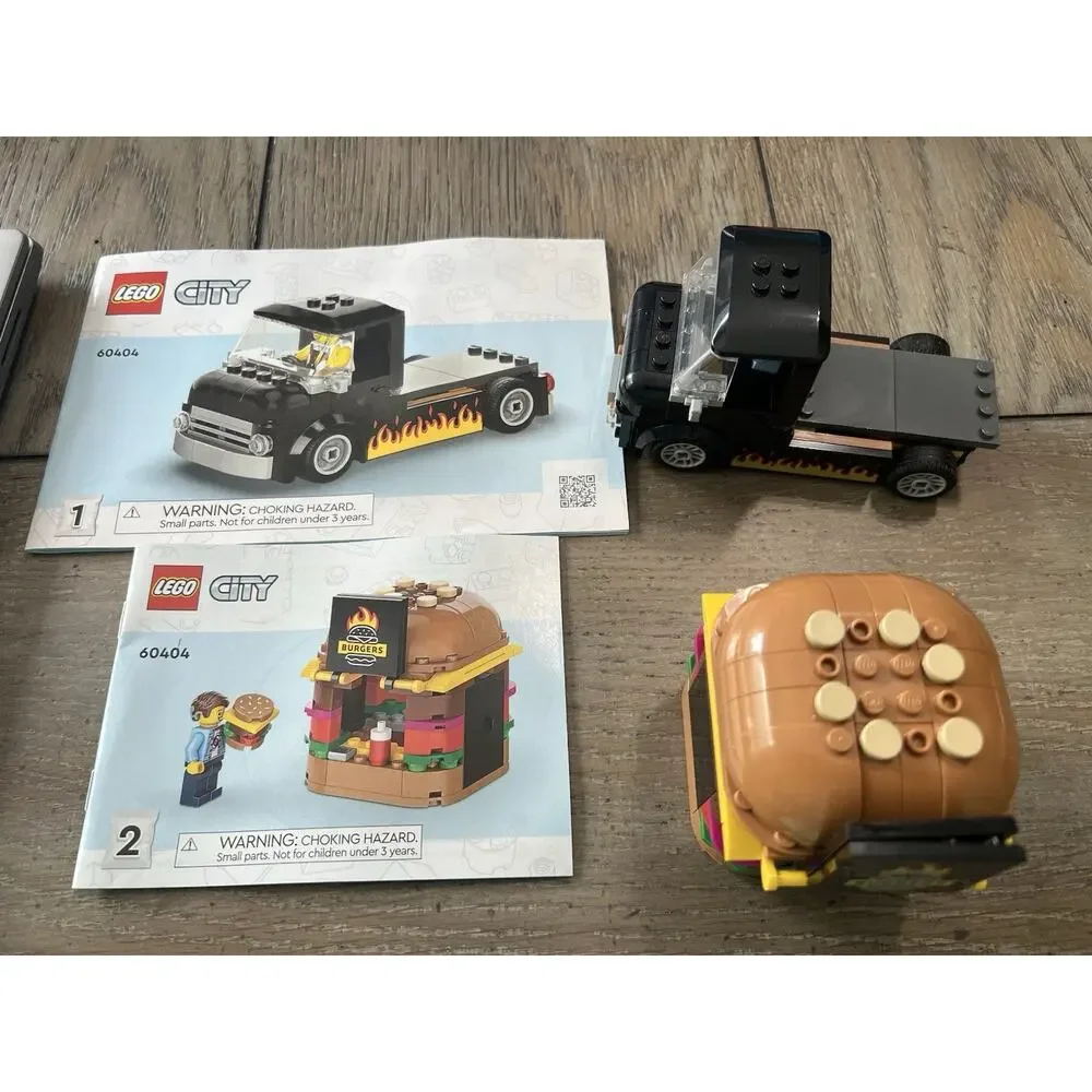 LEGO City Creator Parts Lot 60404 60384 31145 Incomplete With Instructions